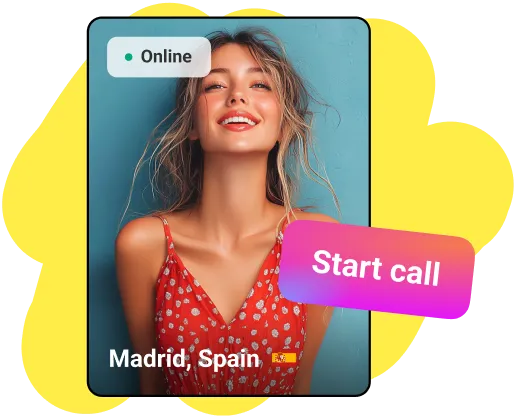 Single girl chat video call on Flirtify