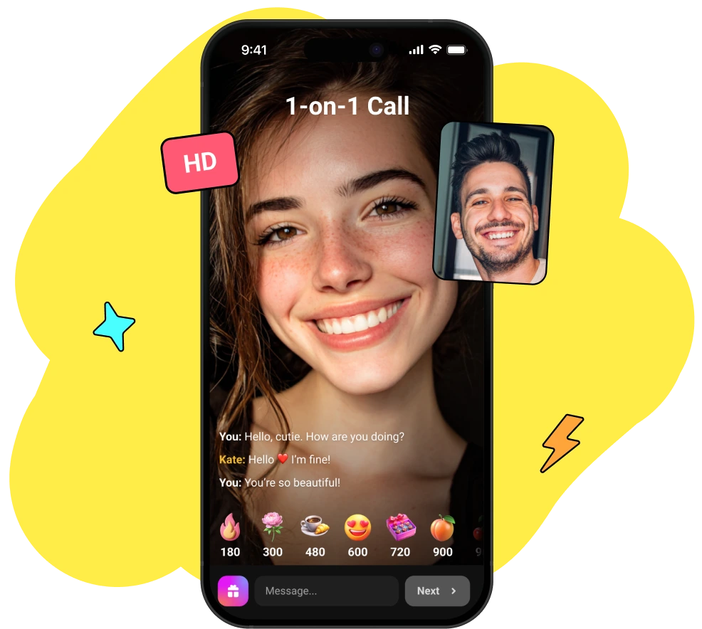 Video chat with girls on Flirtify